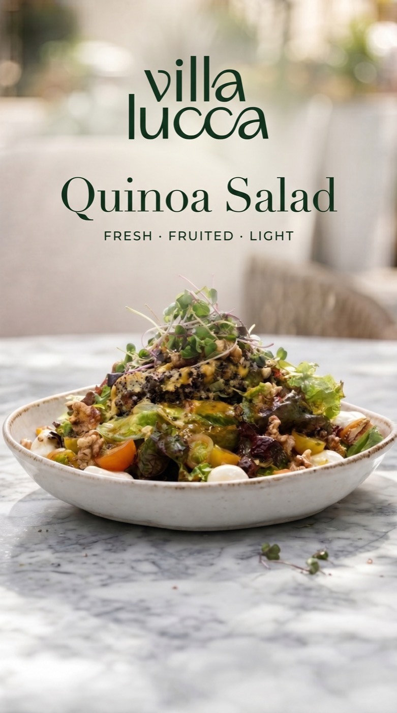 Quinoa, terrace
